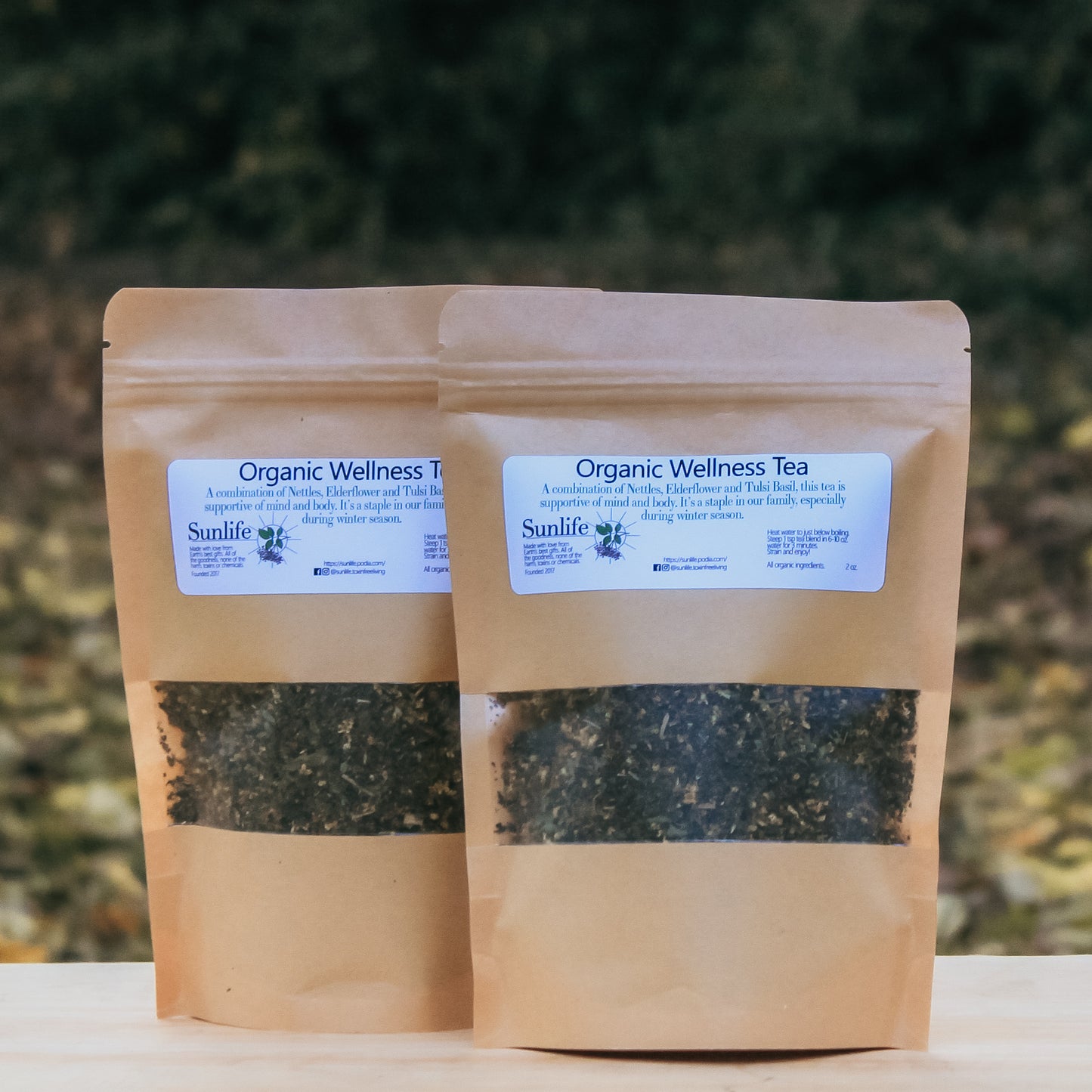 Organic Wellness Tea - 2 oz loose leaf