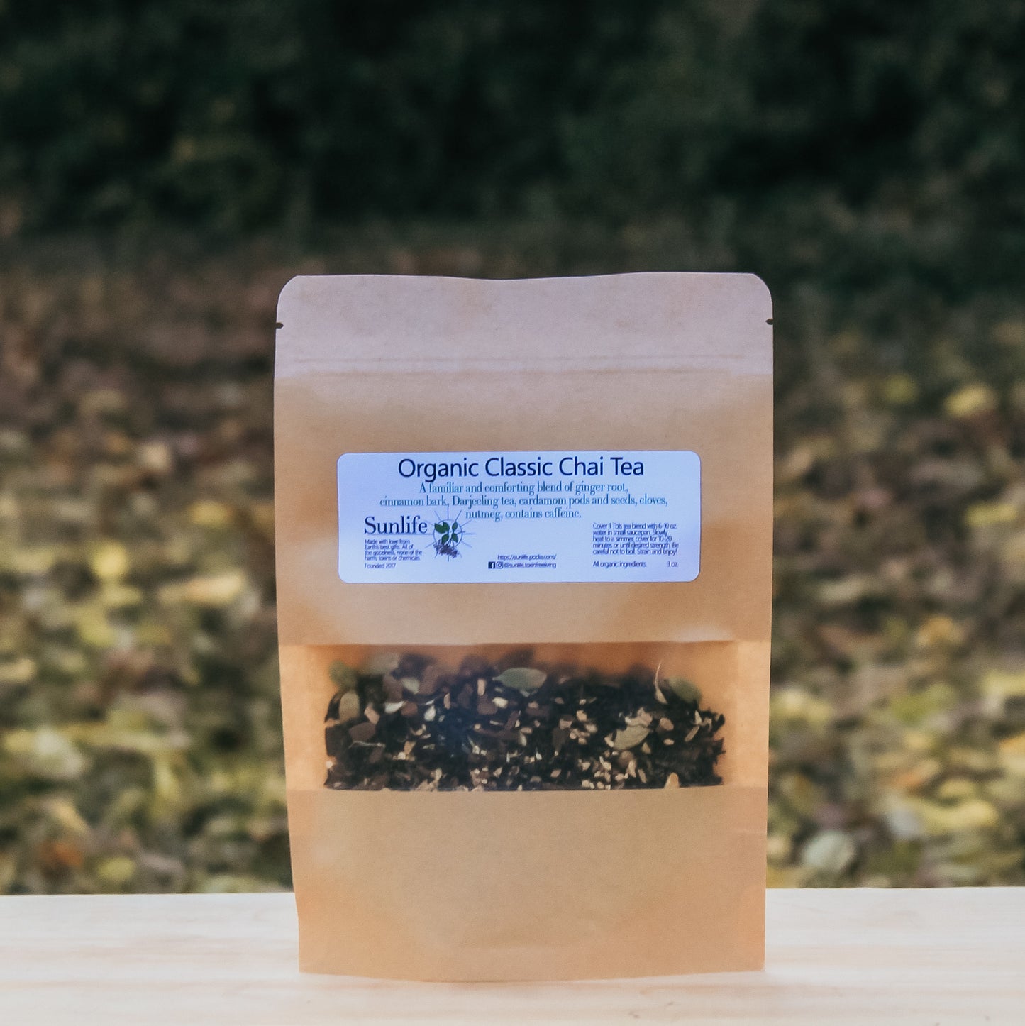 Organic Classic Chai Tea - 3 oz loose leaf