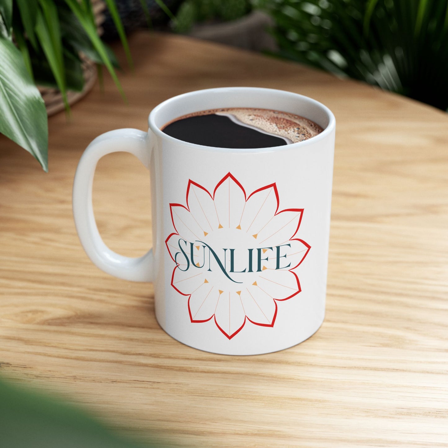 Living the Sunlife Ceramic Mug - 11oz or 15oz