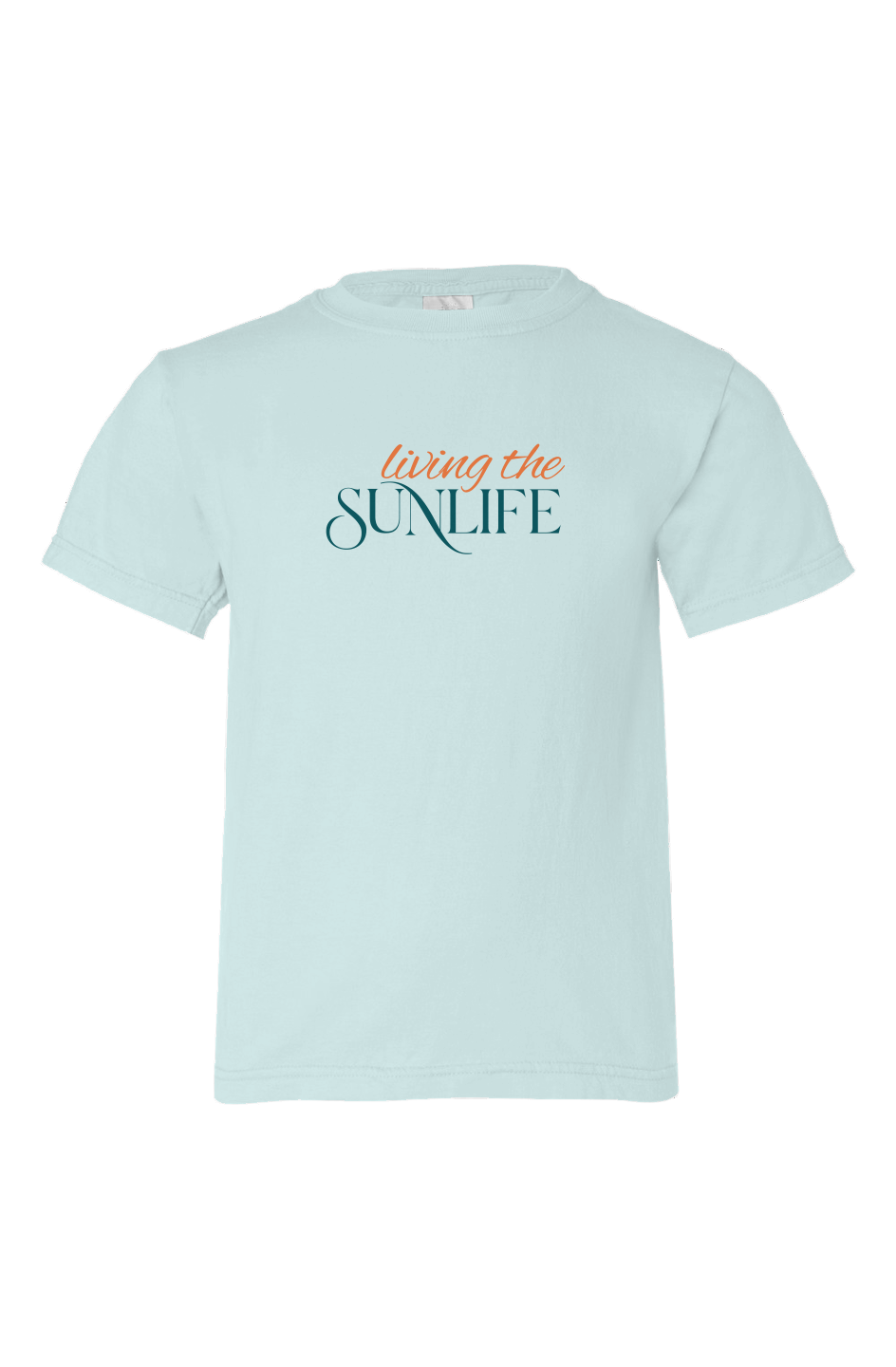 Living the Sunlife Organic Kids T Shirt - Light Colors