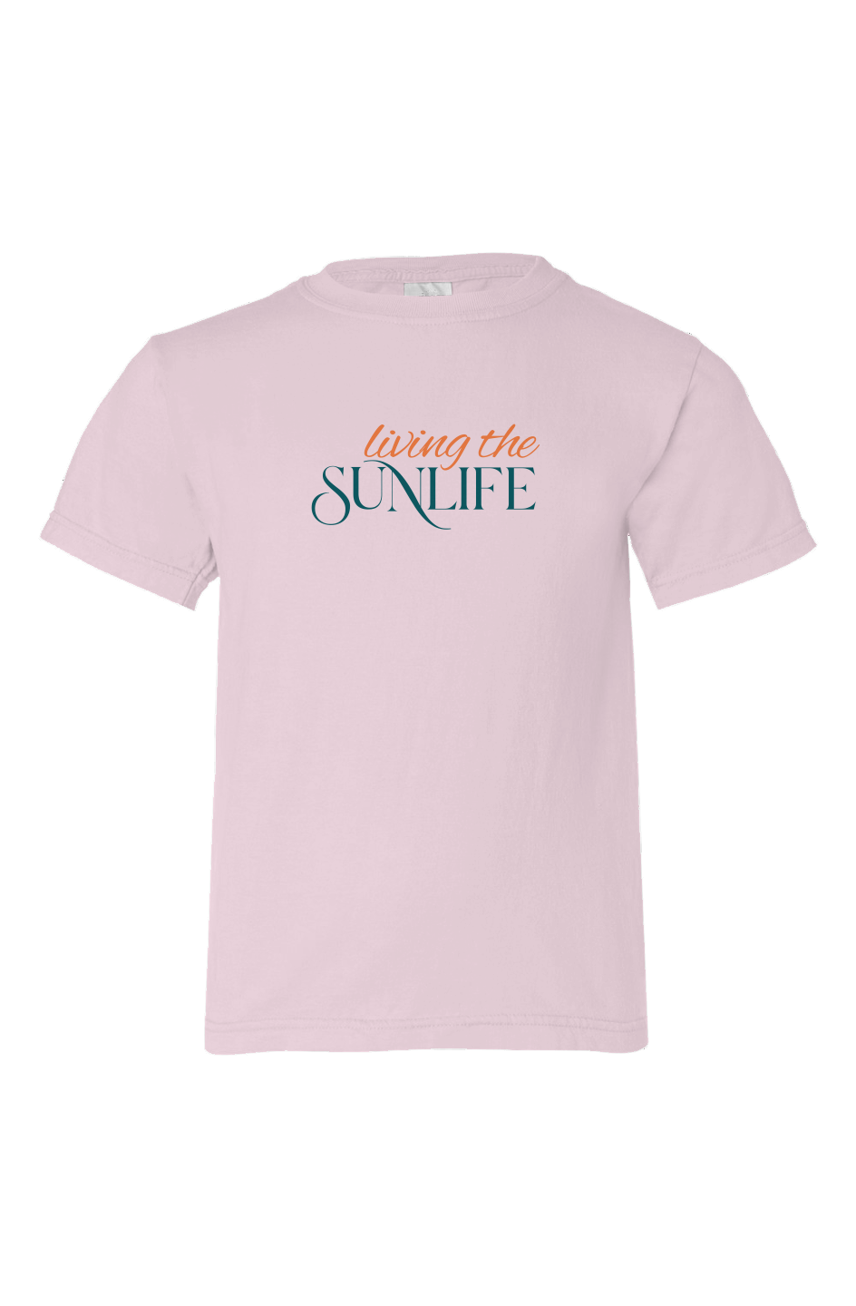 Living the Sunlife Organic Kids T Shirt - Light Colors
