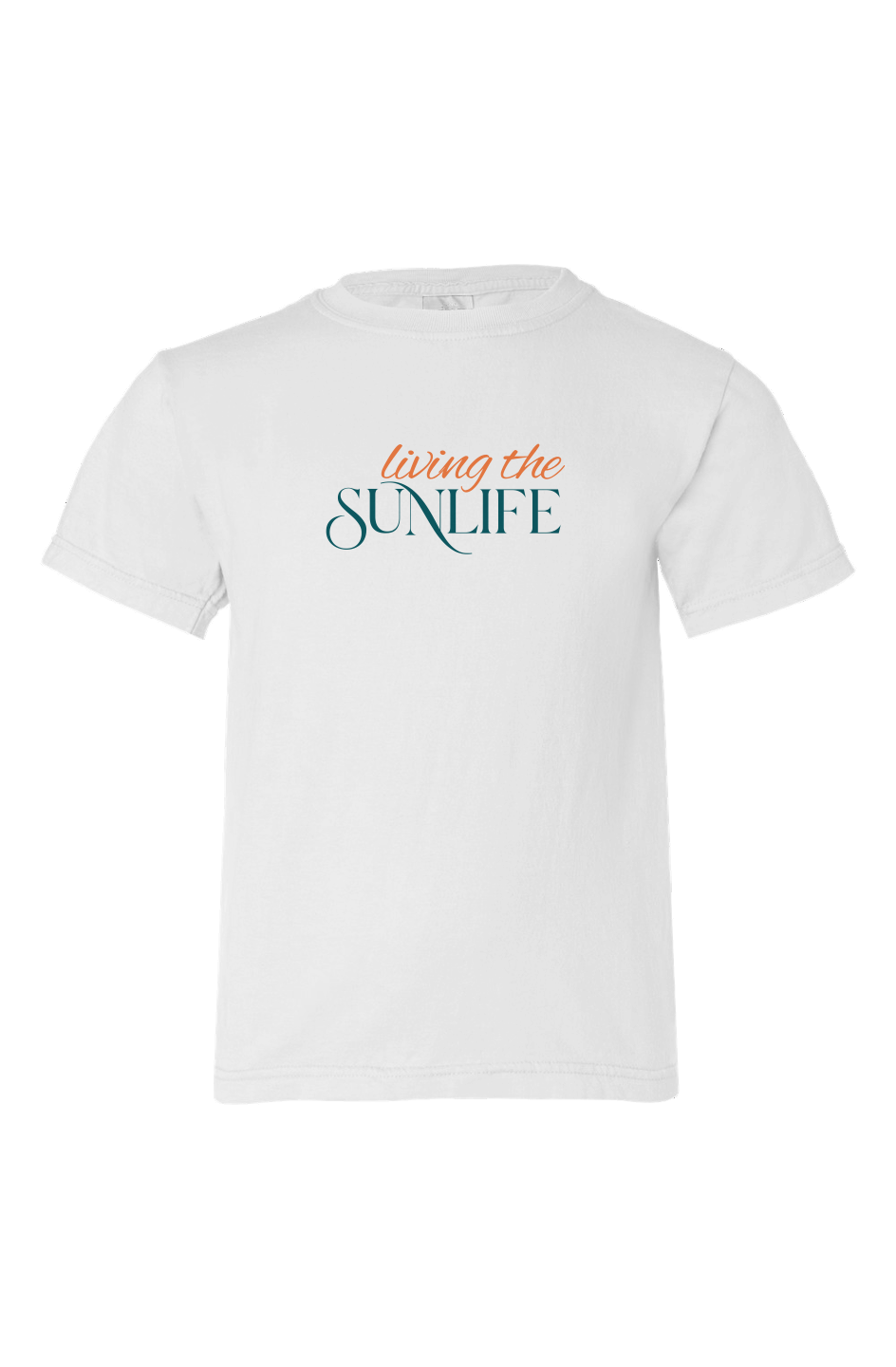 Living the Sunlife Organic Kids T Shirt - Light Colors