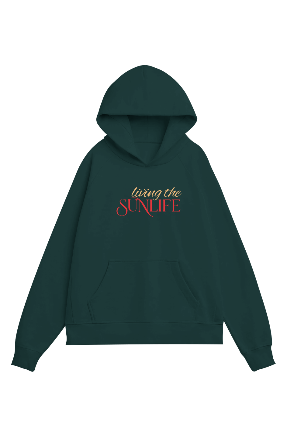 Living the Sunlife Heavy Organic French Terry Hoodie - Dark Colors