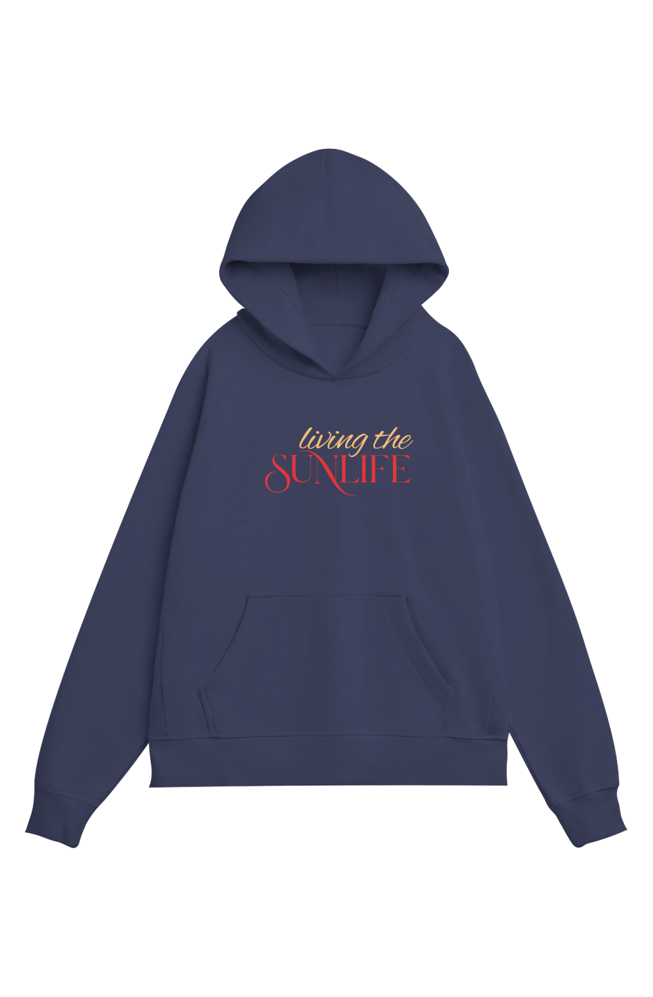 Living the Sunlife Heavy Organic French Terry Hoodie - Dark Colors