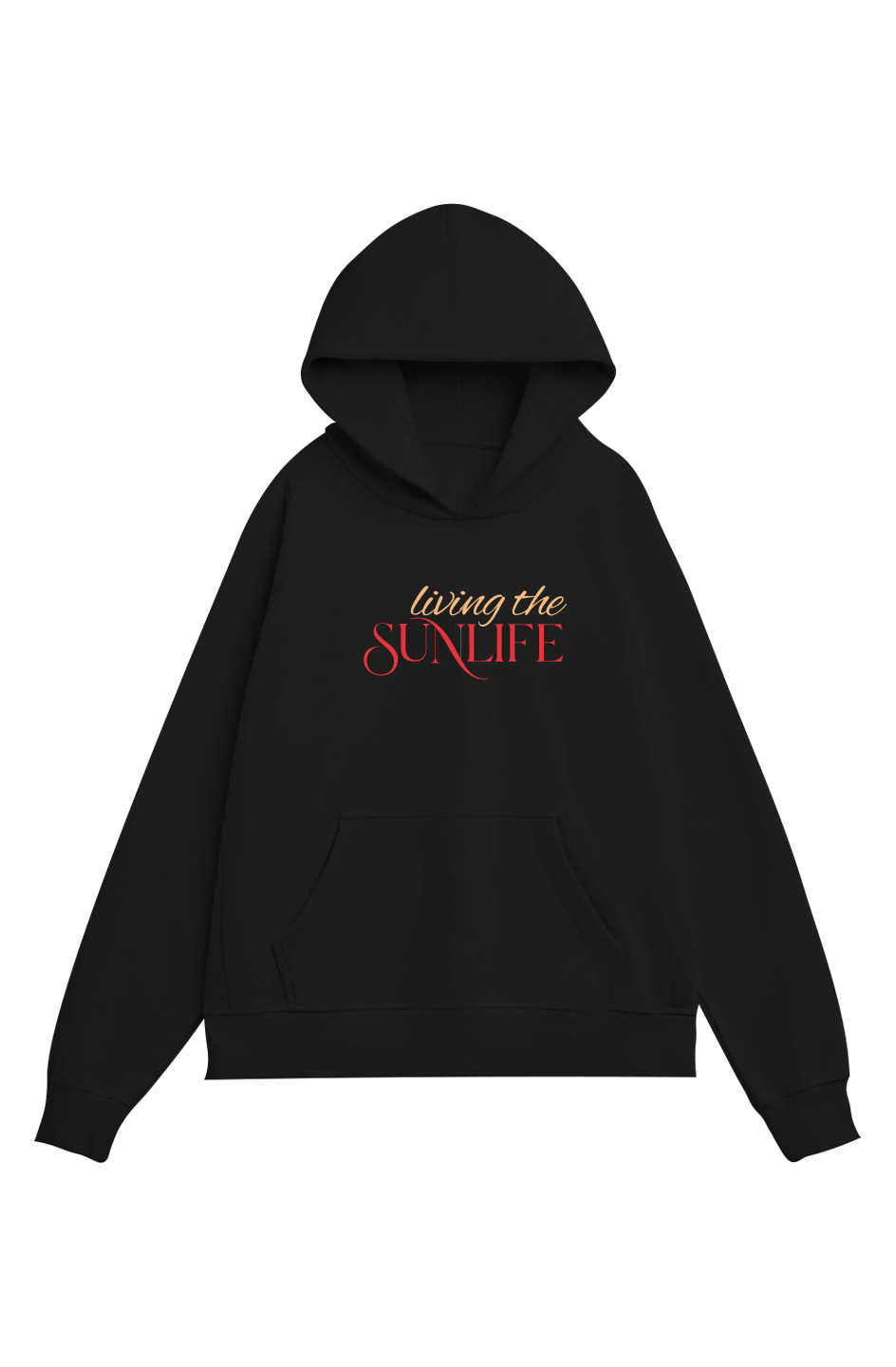 Living the Sunlife Heavy Organic French Terry Hoodie - Dark Colors