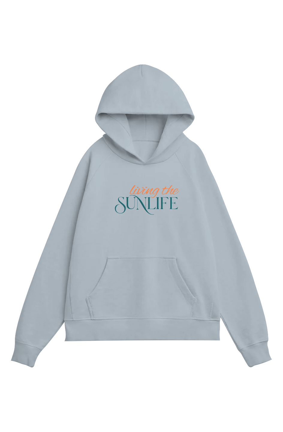 Living the Sunlife Heavy Organic French Terry Hoodie - Light Colors