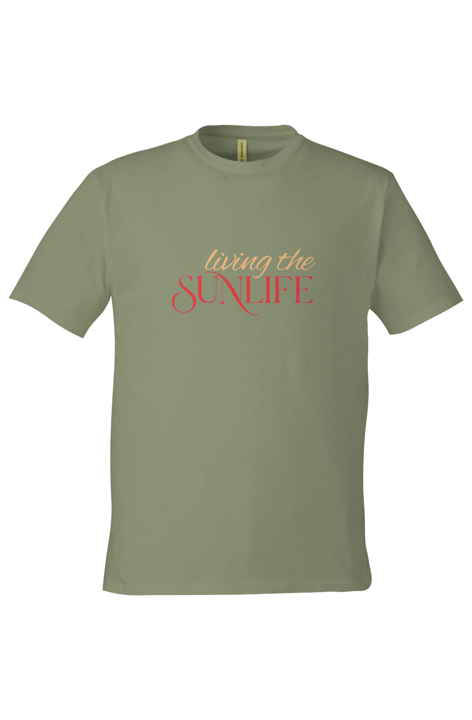 Living the Sunlife Organic Unisex Eco T-Shirt