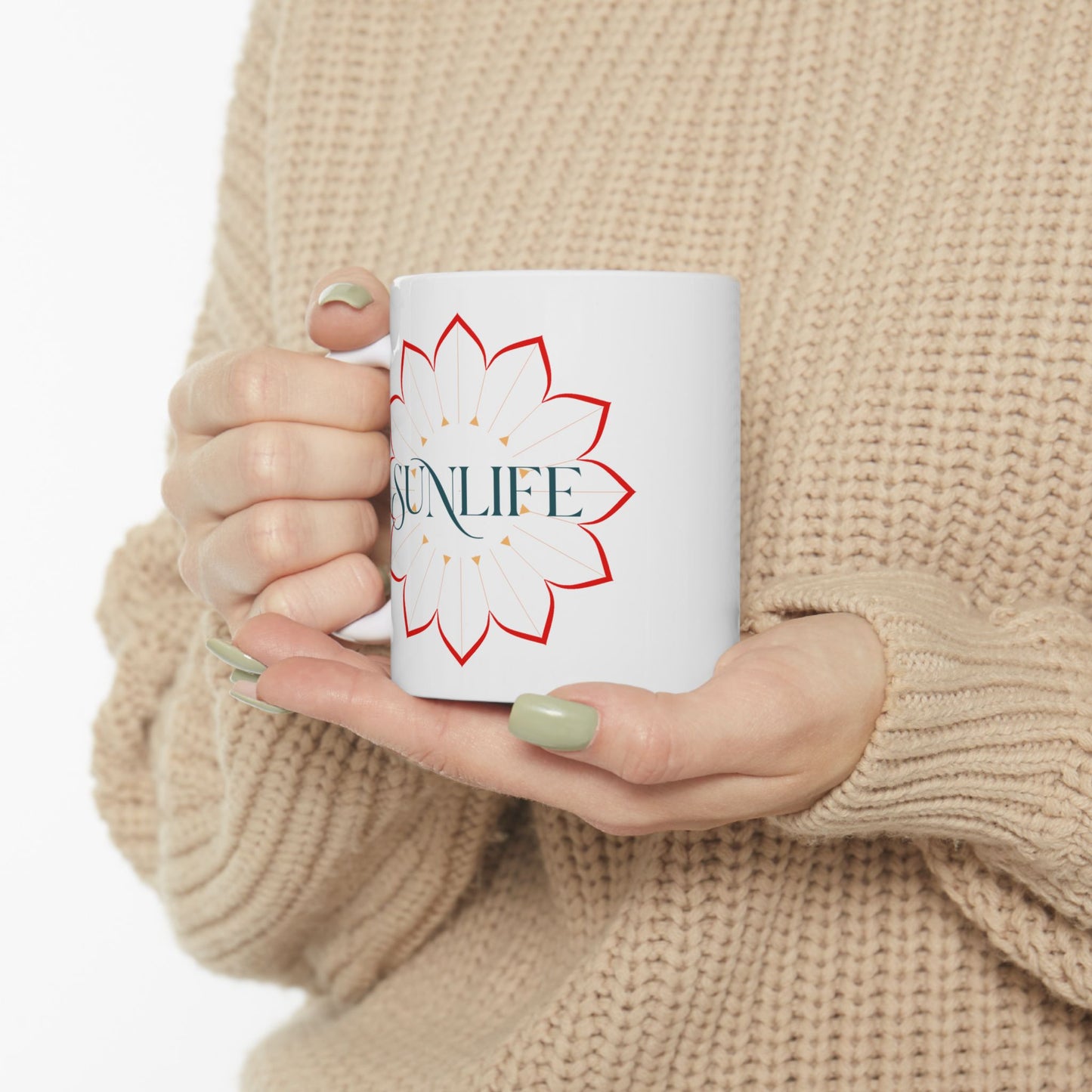 Living the Sunlife Ceramic Mug - 11oz or 15oz
