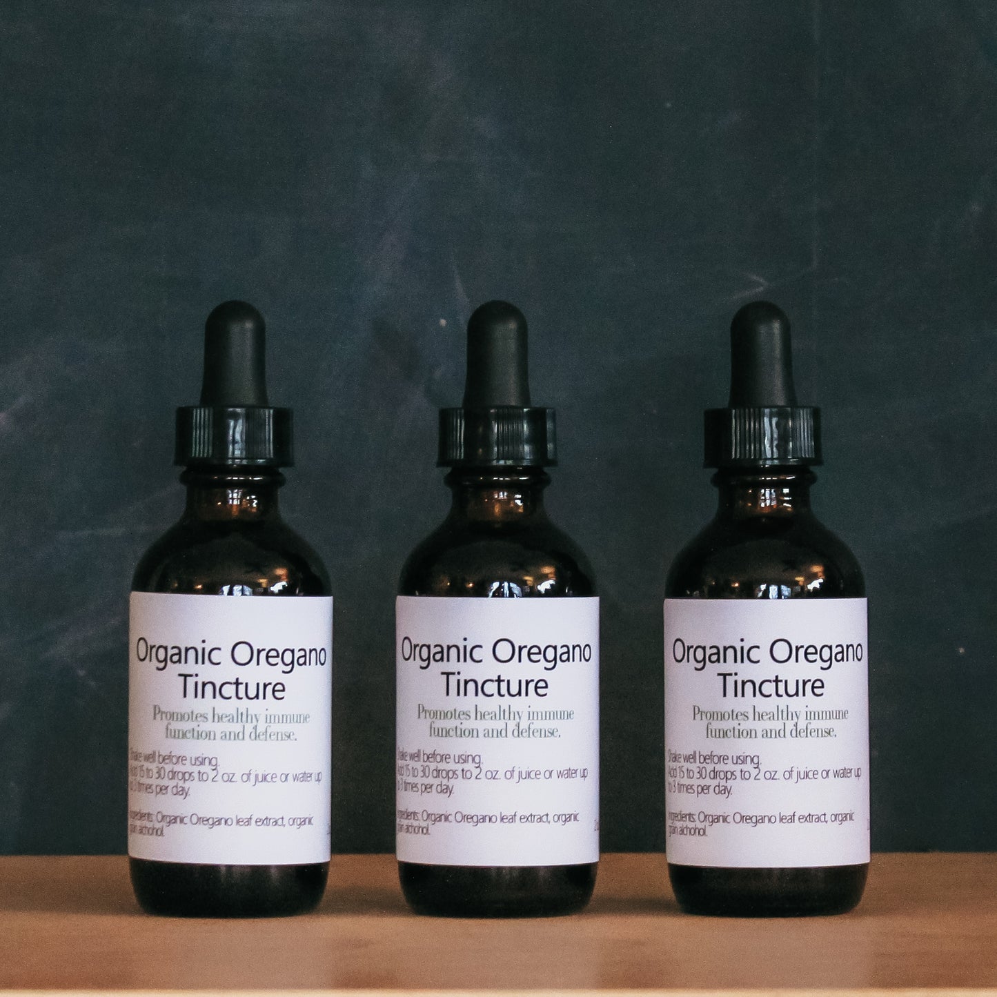 Organic Oregano Tincture - 2 oz Dropper Bottle